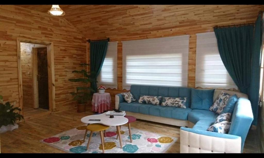 Posezení v ubytování DOĞA BUNGALOV