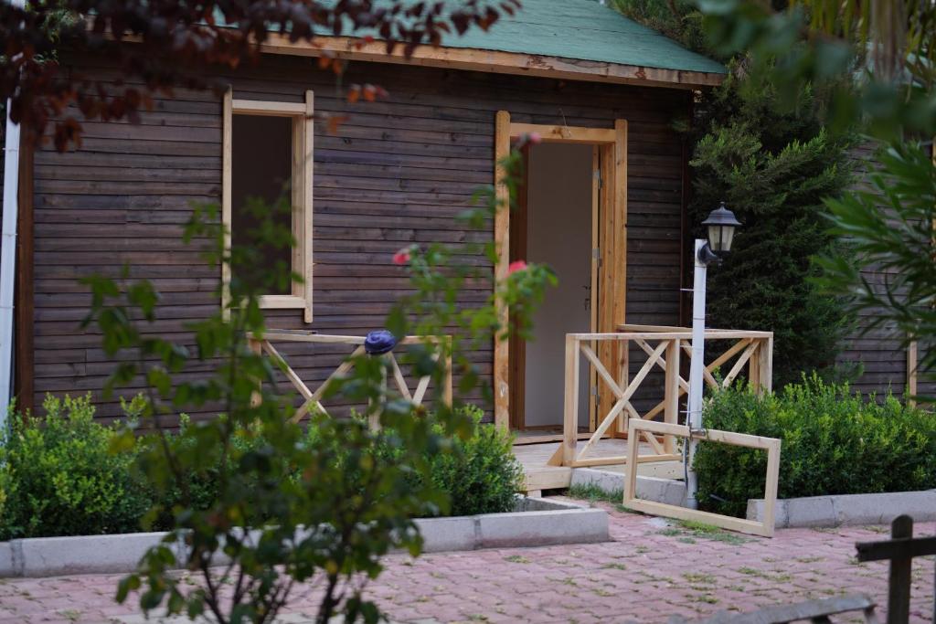 Zahrada ubytování DOĞA BUNGALOV