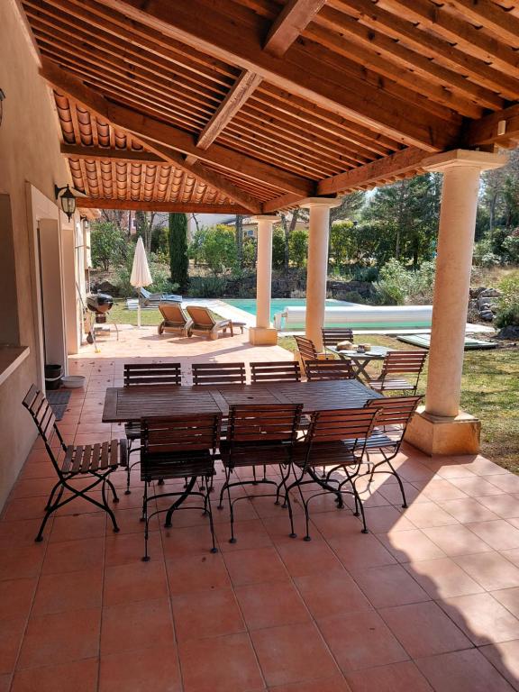 Bazén v ubytovaní Fayence Villa with private pool alebo v jeho blízkosti