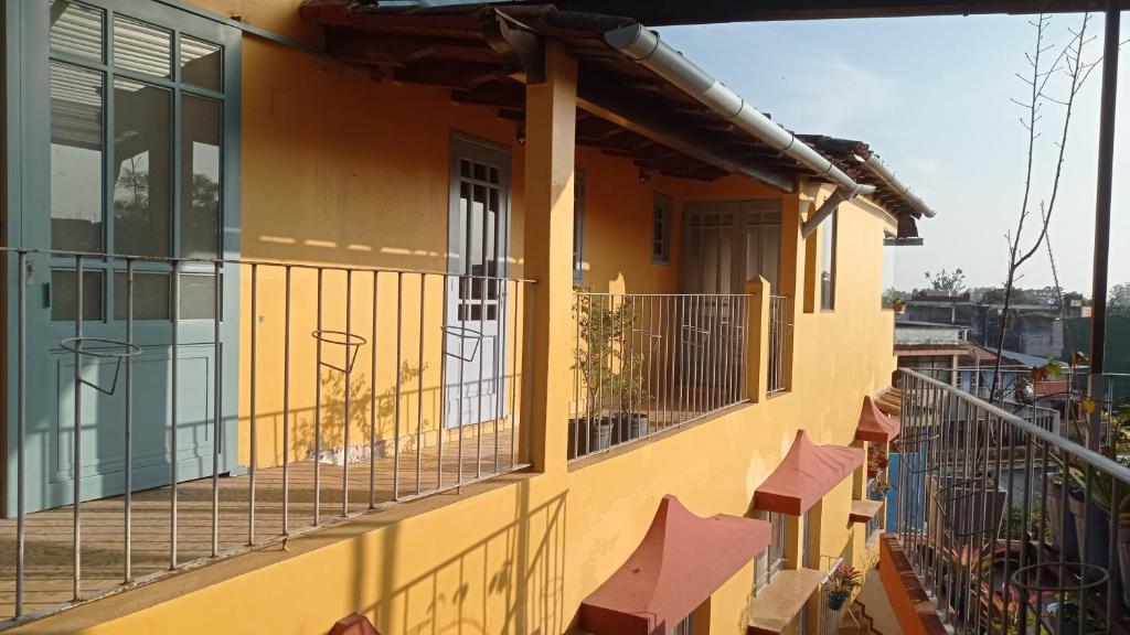 Balkón nebo terasa v ubytování Posada Antiguo Camino Real