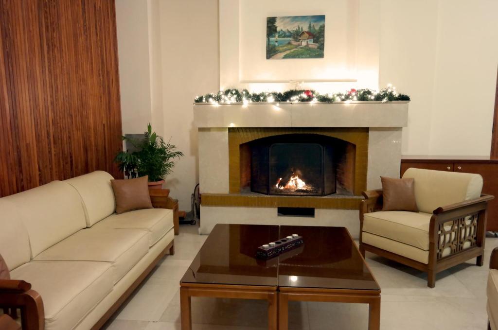 Posezení v ubytování Hotel Excelsior