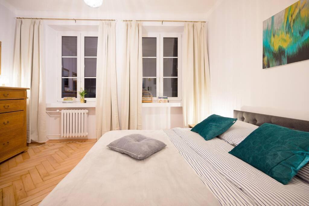 Posteľ alebo postele v izbe v ubytovaní Apartamenty - MI Forest