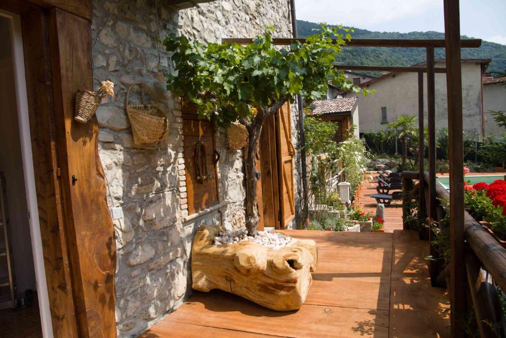 Zahrada ubytování B&B la Curt del Böff