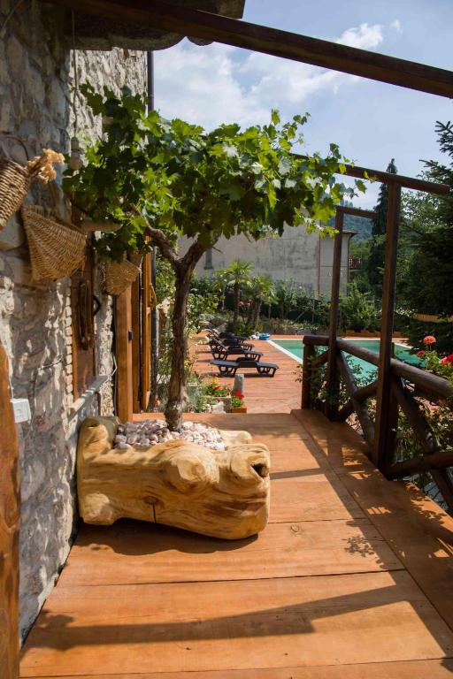 Zahrada ubytování B&B la Curt del Böff