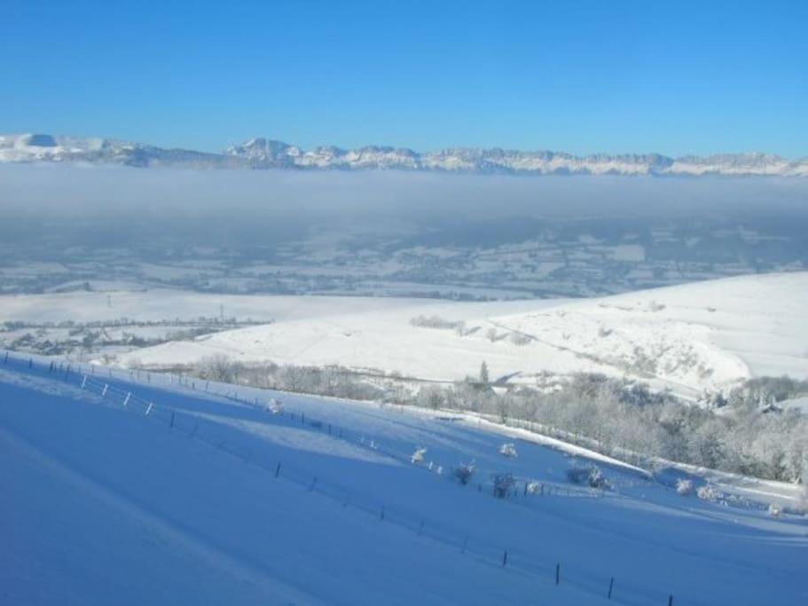 Fotografia z galérie ubytovania maison proche Grenoble, vue exceptionnelle v destinácii Saint-Honoré