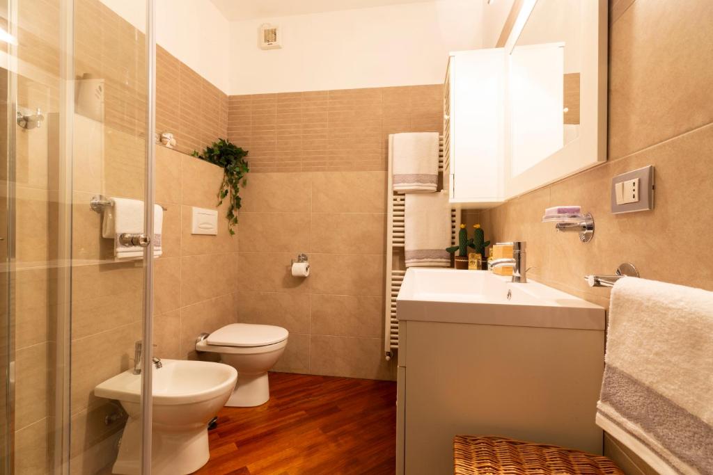 Kúpeľňa v ubytovaní Residenza Smeraldo - Terrazza San siro