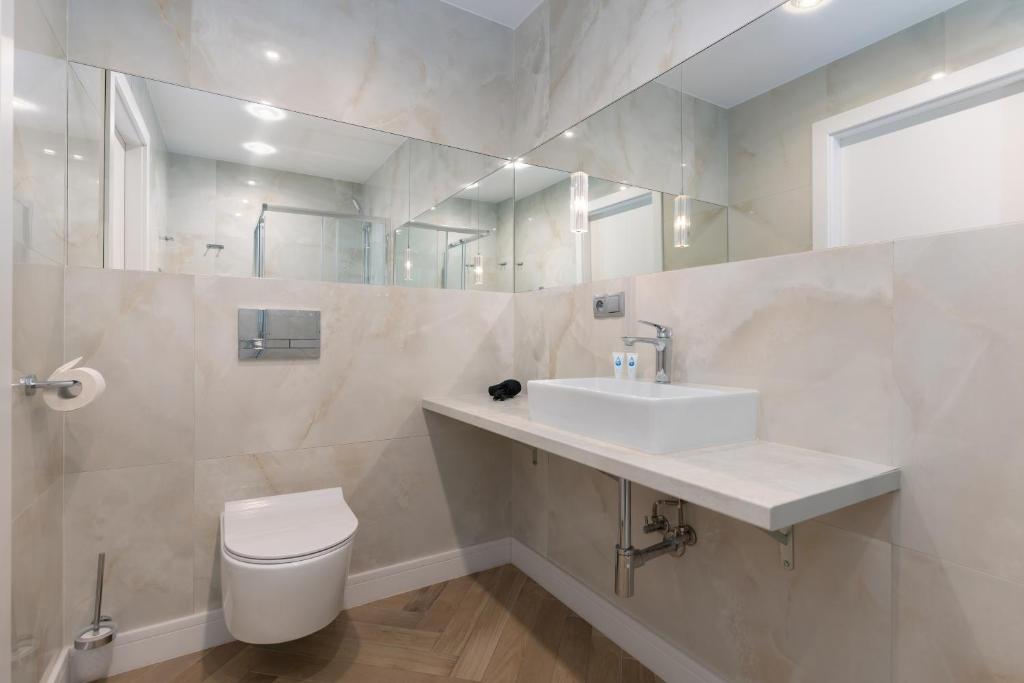 Kúpeľňa v ubytovaní Aparthotel Etna