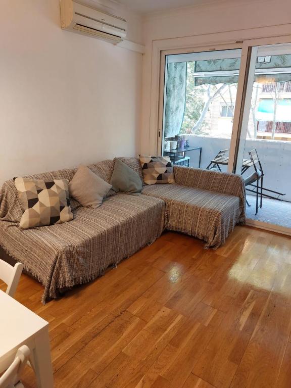 Posedenie v ubytovaní Apartamento tranquilo cerca de la Sagrada Familia