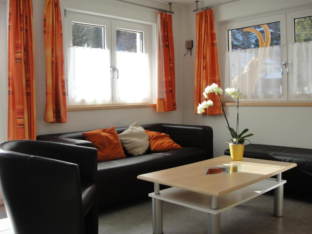 Posezení v ubytování Haus Alpenstern