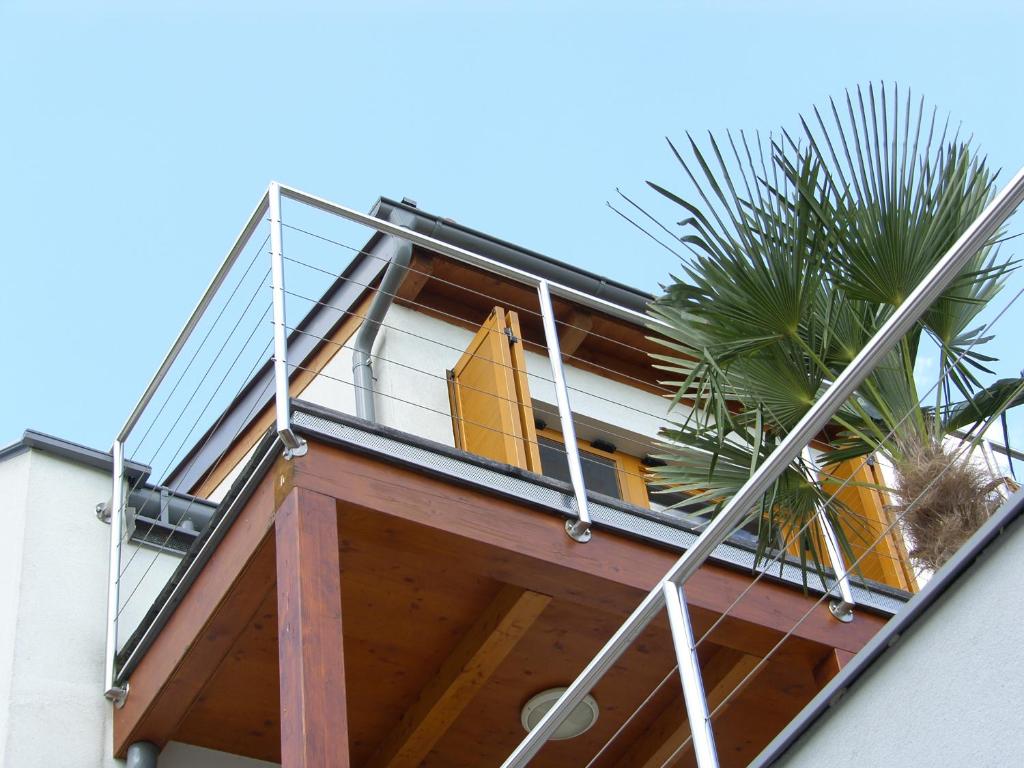 A balcony or terrace at SCHEIBER Wein & Gästehaus