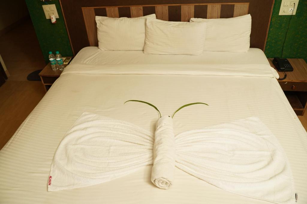 Postel nebo postele na pokoji v ubytování Alagoa Resort