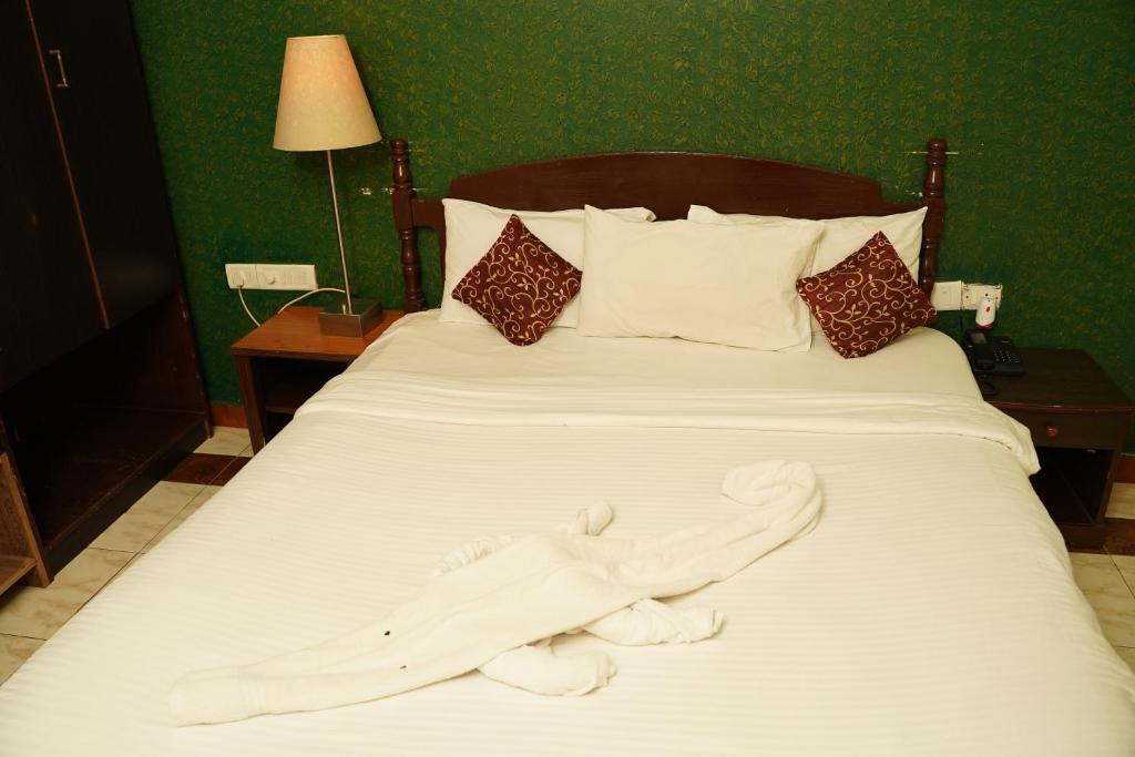 Postel nebo postele na pokoji v ubytování Alagoa Resort