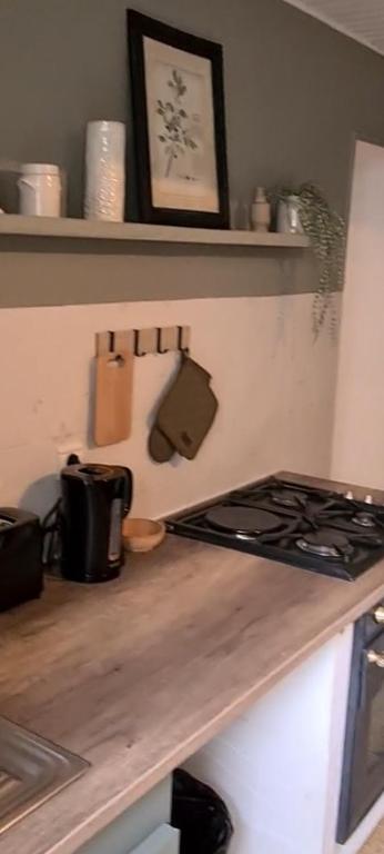 Kuchyň nebo kuchyňský kout v ubytování Gite de la Châteldonnaise