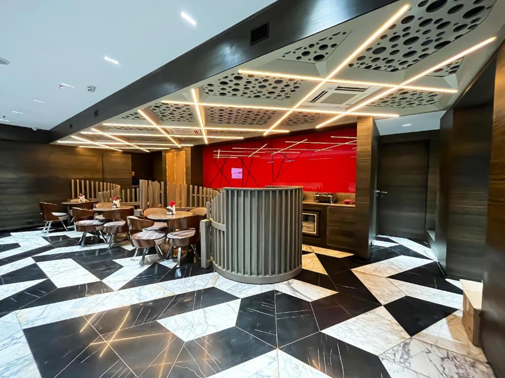 Posezení v ubytování Morvee Hotels Alipore Kolkata