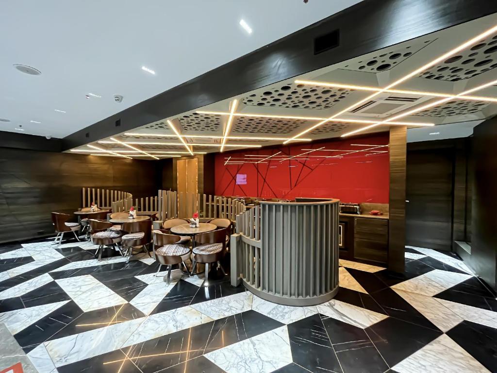 Posezení v ubytování Morvee Hotels Alipore Kolkata