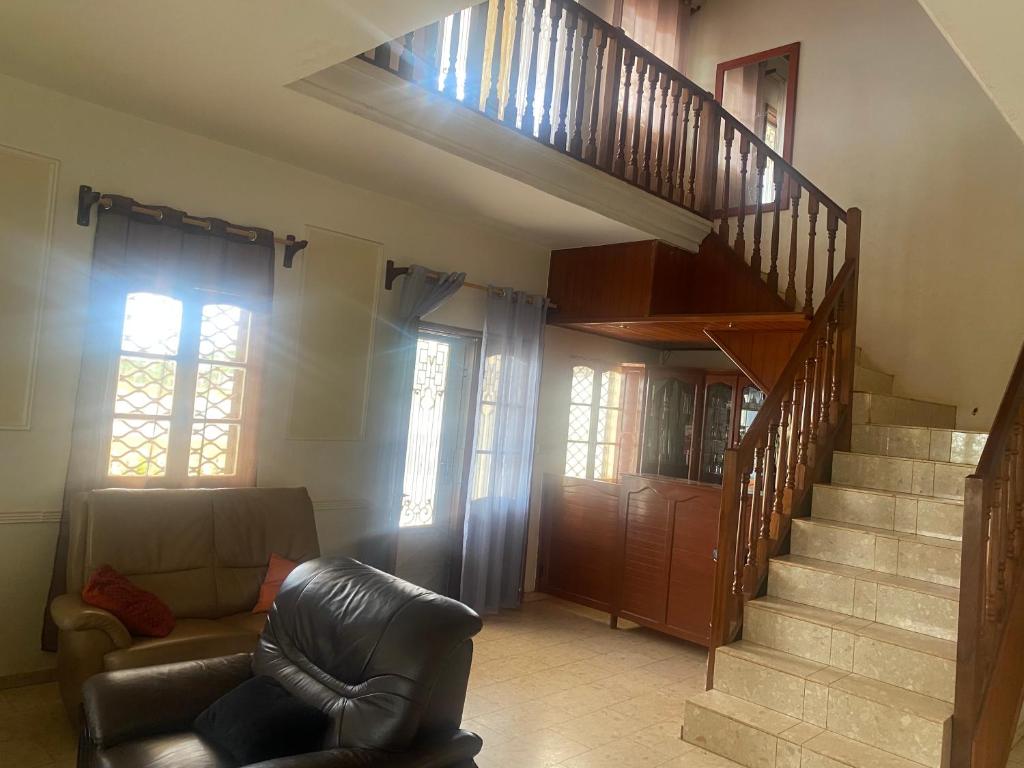 Area soggiorno di MANOIR DES PRINCESSES BAFOUSSAM