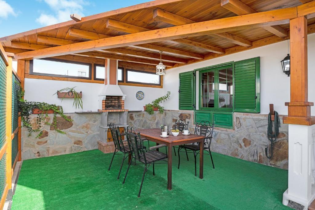 Patio nebo venkovní prostory v ubytování La Casona