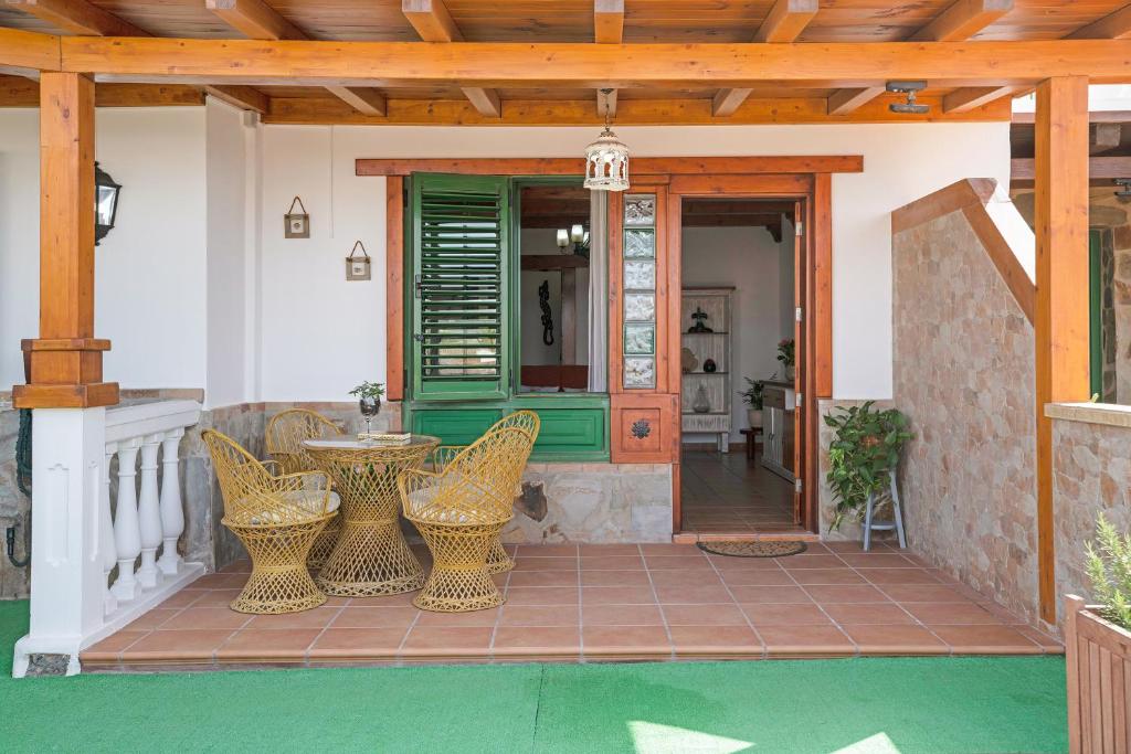 Patio nebo venkovní prostory v ubytování La Casona