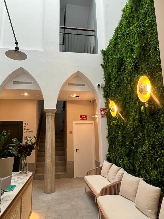 Posezení v ubytování Soho Boutique Columela