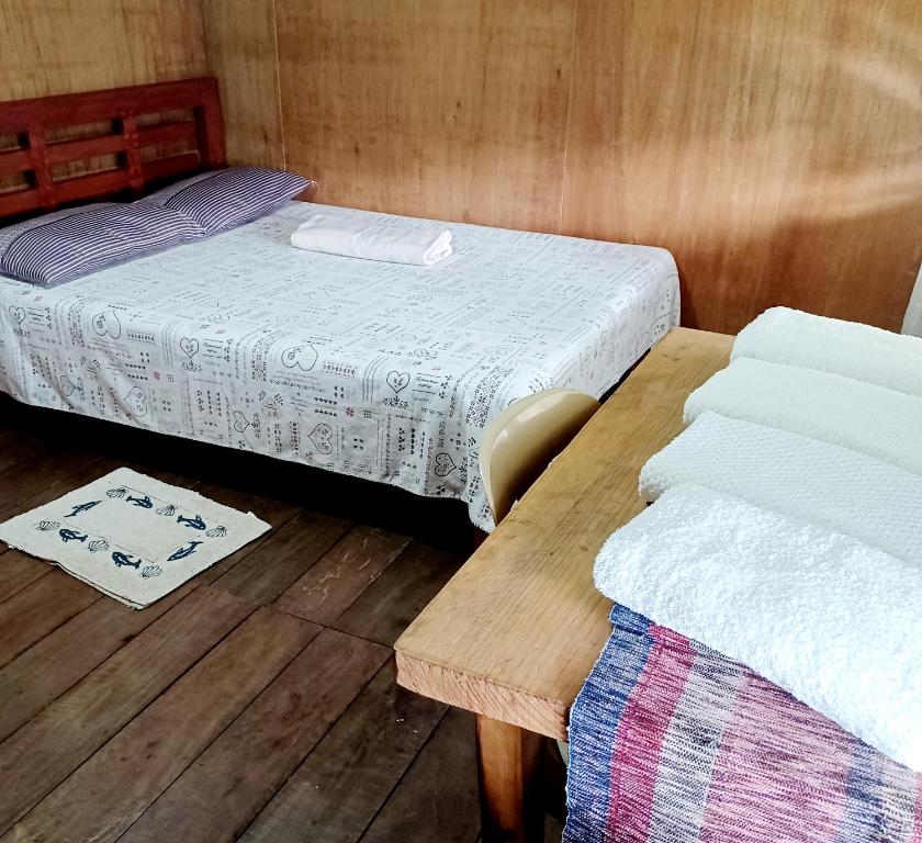 Postel nebo postele na pokoji v ubytování Batad Countryside