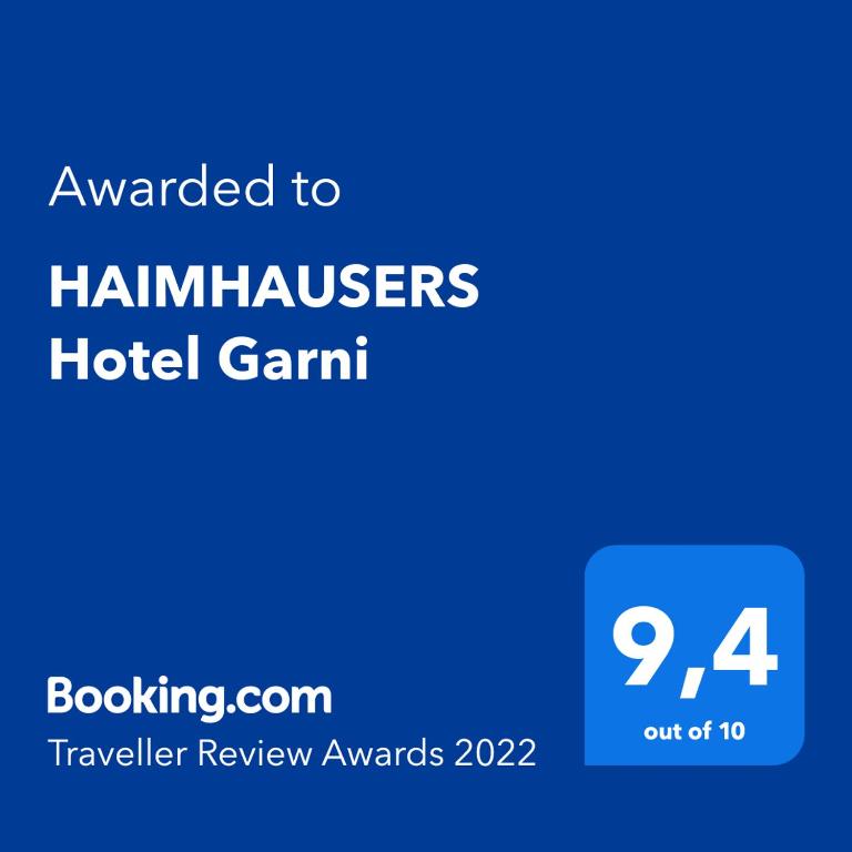 HAIMHAUSERS Hotel Garni - Twin Room
