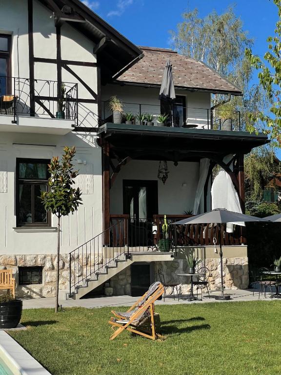 Budova, kde se bed and breakfast nachází