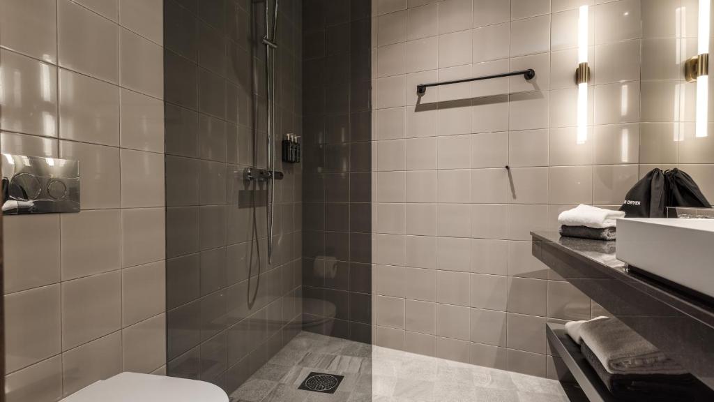 Koupelna v ubytování Clarion Hotel Umeå