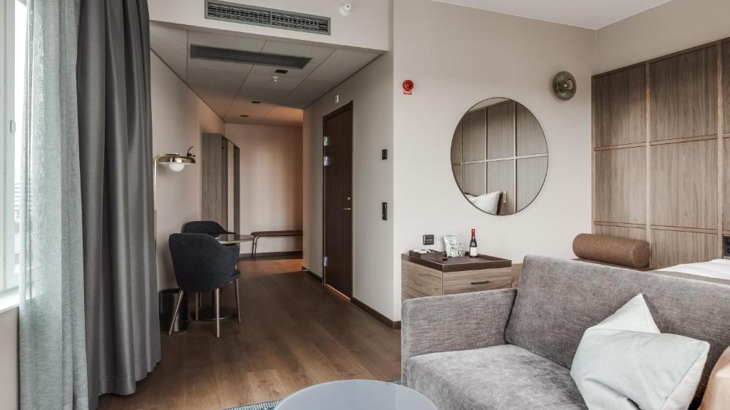 Posezení v ubytování Clarion Hotel Umeå