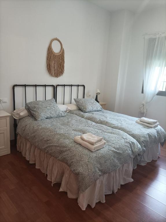 Postel nebo postele na pokoji v ubytování Casa San Isidro