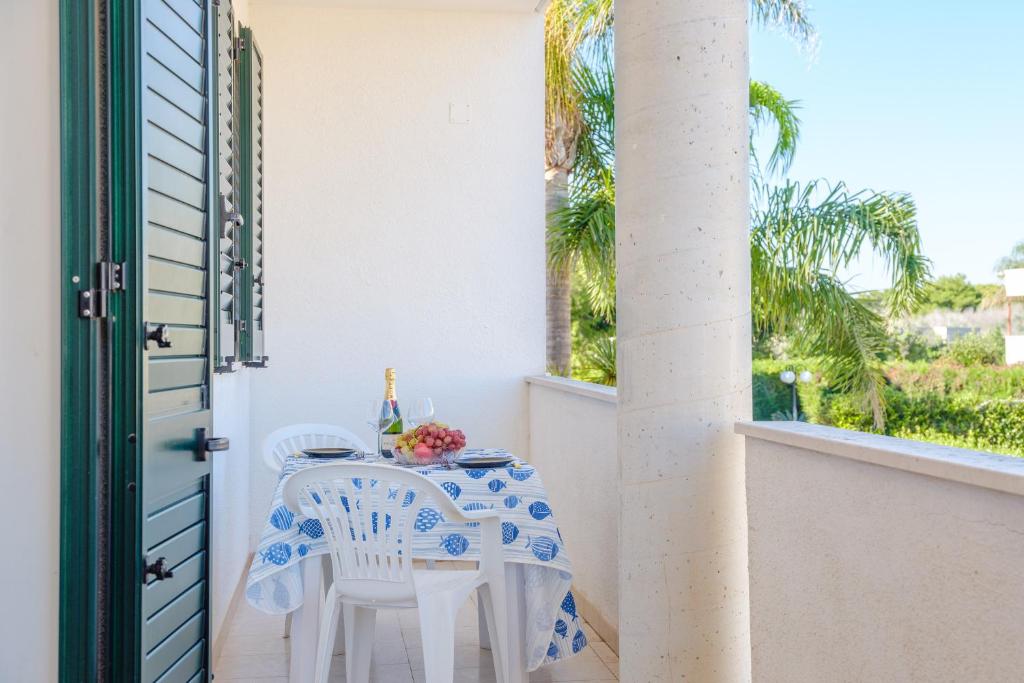 Balkón alebo terasa v ubytovaní Villetta Libeccio Torre dell'orso