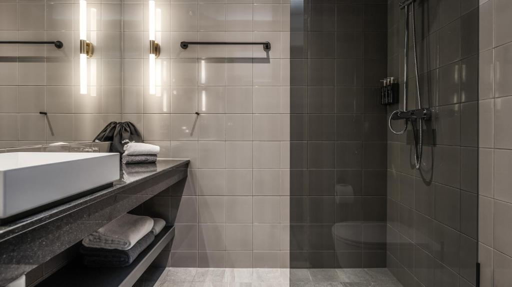 Koupelna v ubytování Clarion Hotel Umeå