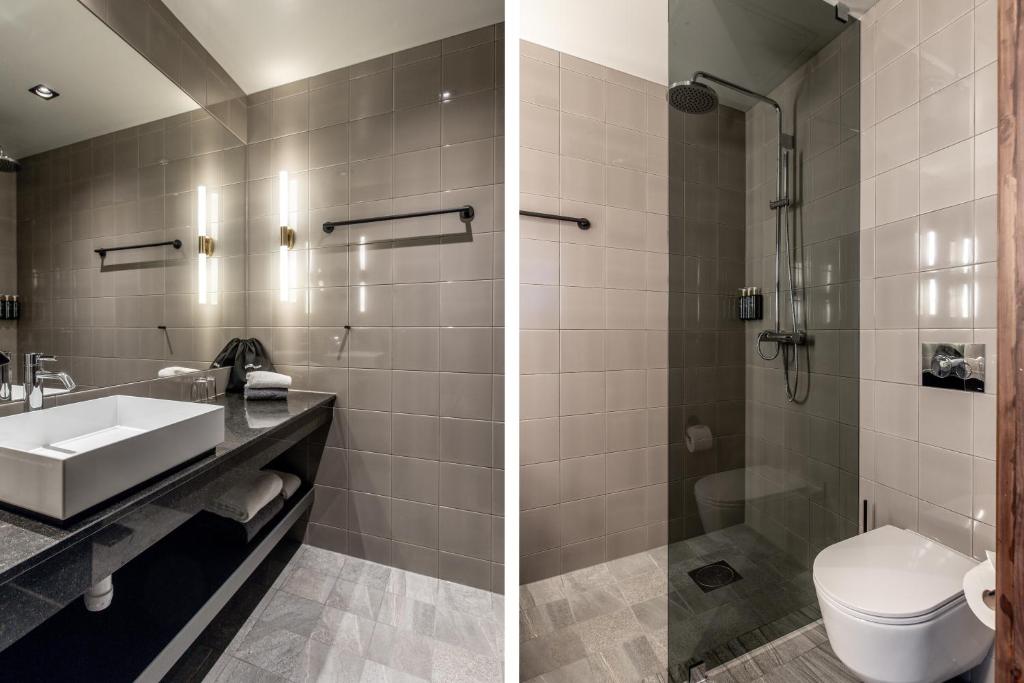 Koupelna v ubytování Clarion Hotel Umeå