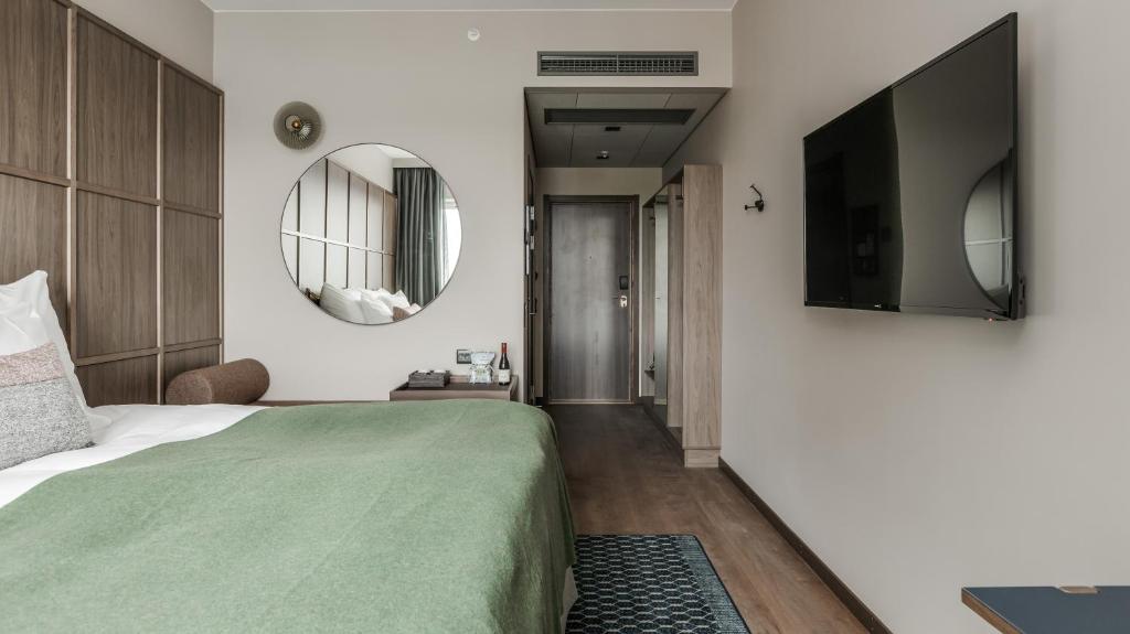 TV a/nebo společenská místnost v ubytování Clarion Hotel Umeå
