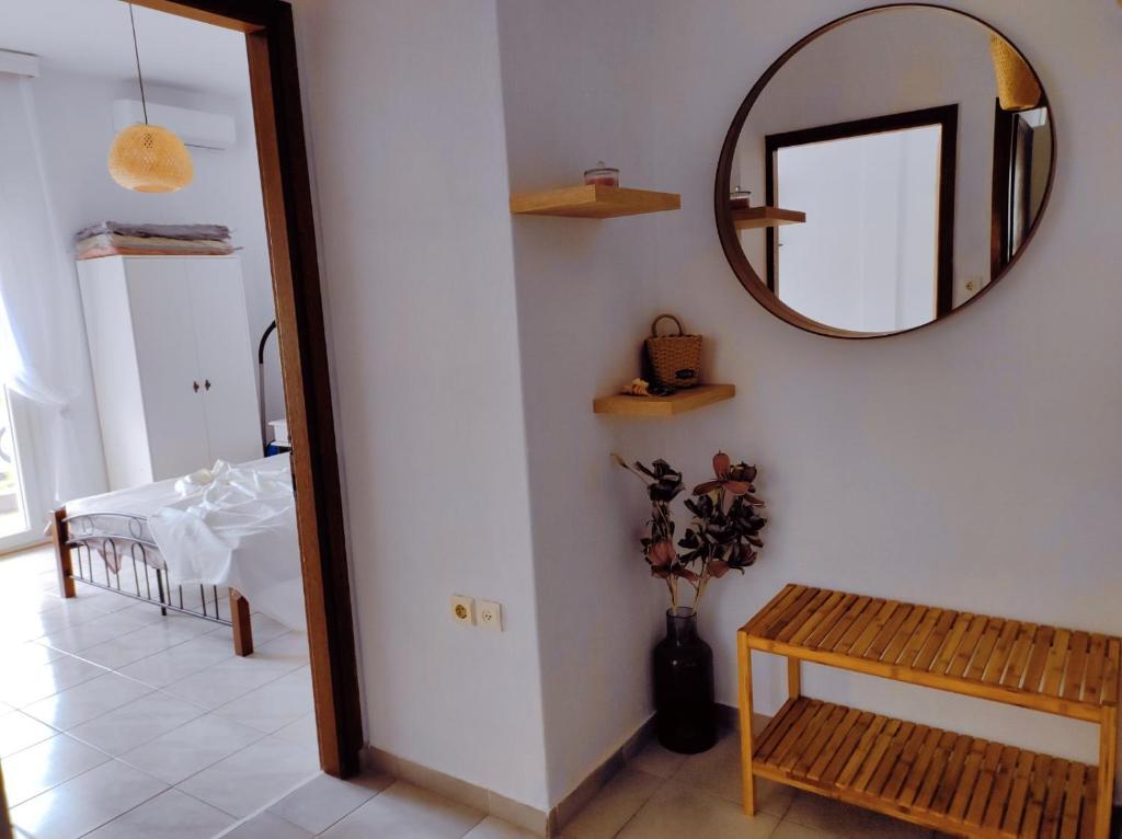 Łóżko lub łóżka w pokoju w obiekcie Apartment Marina 3