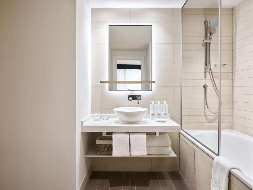 Koupelna v ubytování Hyatt House Manchester