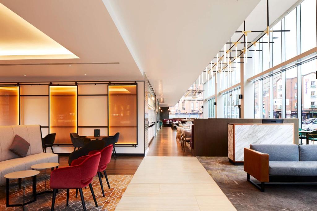 Posezení v ubytování Hyatt House Manchester