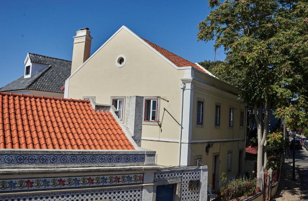 O edifício em que o hostel se localiza