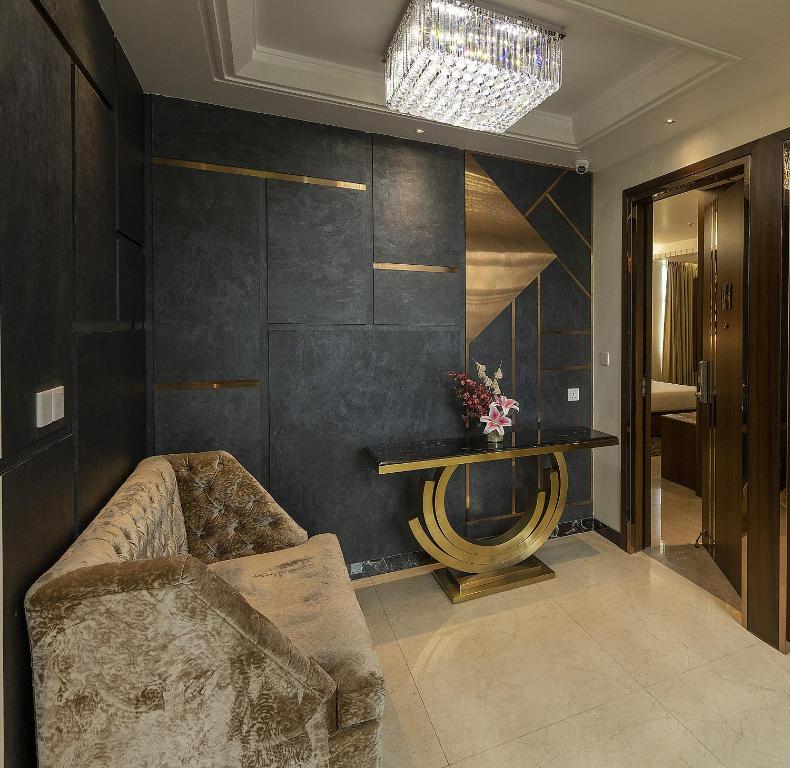 Posezení v ubytování Brio Hotel