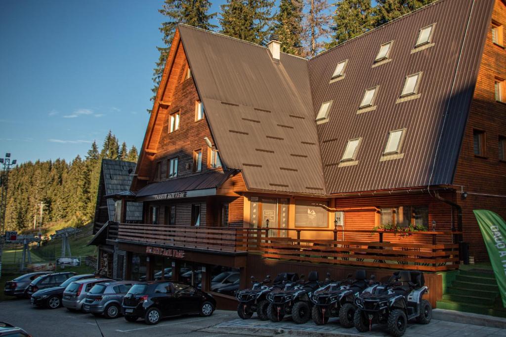 Budova, kde se apartmán nachází
