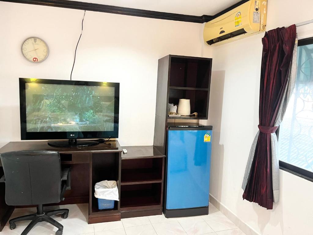 Kuchyň nebo kuchyňský kout v ubytování Lamai Apartment