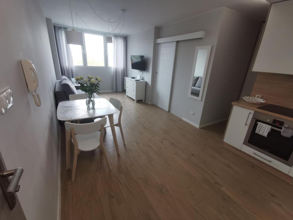 Kuchnia lub aneks kuchenny w obiekcie Apartament Manhattan
