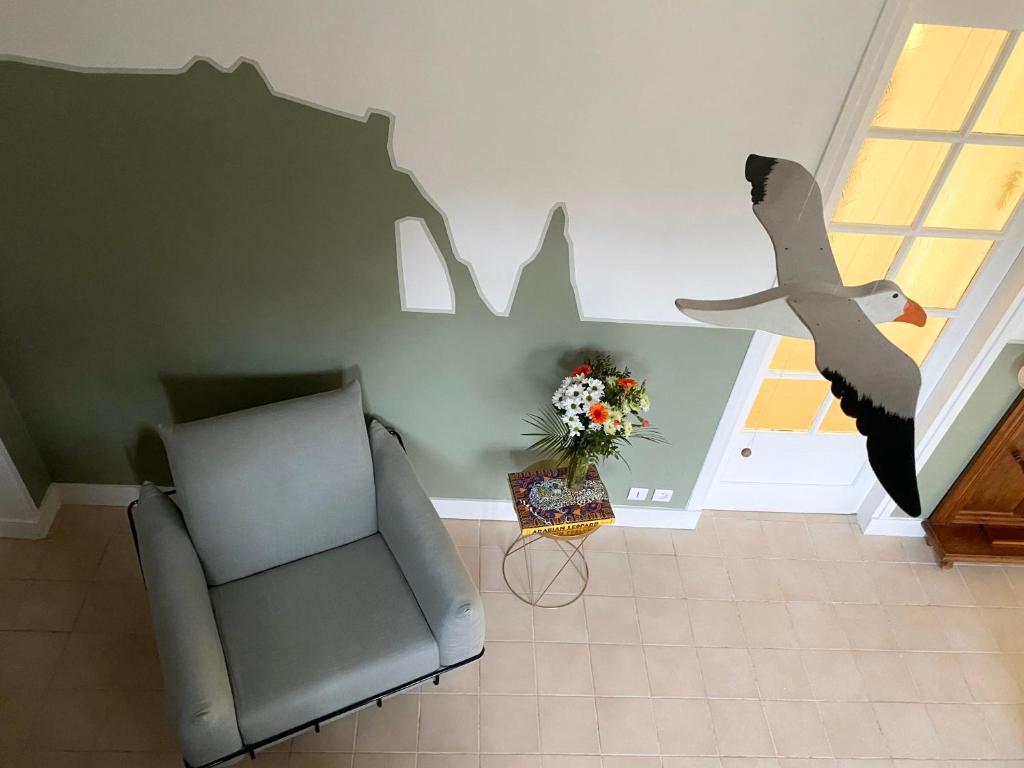 Posedenie v ubytovaní Villa Opale Etretat