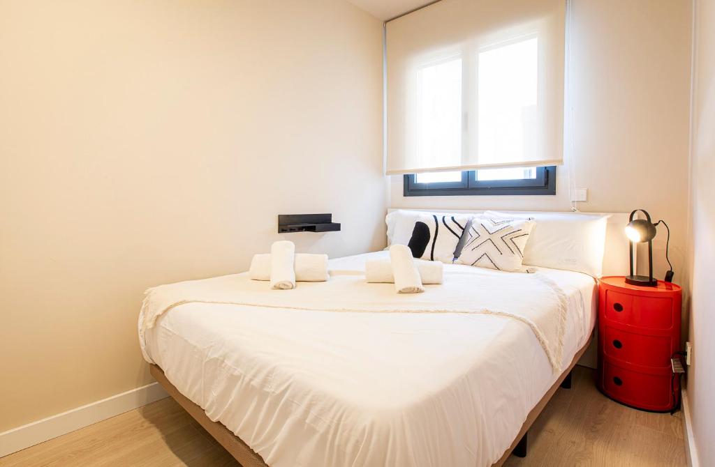 Posteľ alebo postele v izbe v ubytovaní Barcelona Touch Apartments - Campalans