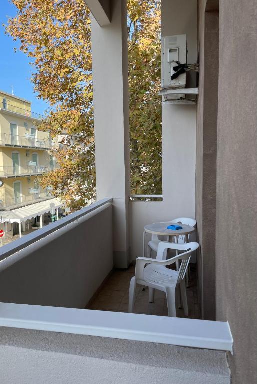 Balkón nebo terasa v ubytování Hotel Adler