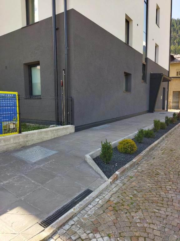 Budynek, w którym mieści się apartament