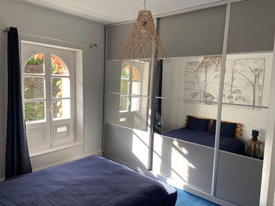 Ένα ή περισσότερα κρεβάτια σε δωμάτιο στο La Villa Lena