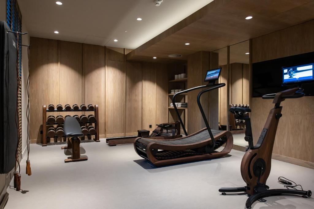 Fitness centrum a/nebo fitness zařízení v ubytování Pillows Grand Boutique Hotel Maurits at the Park - Small Luxury Hotels