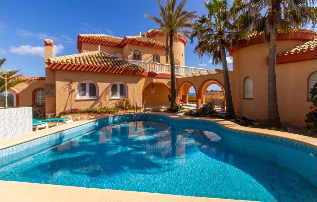 Nice home in Cartagena with WiFi, Outdoor swimming pool and 3 Bedrooms