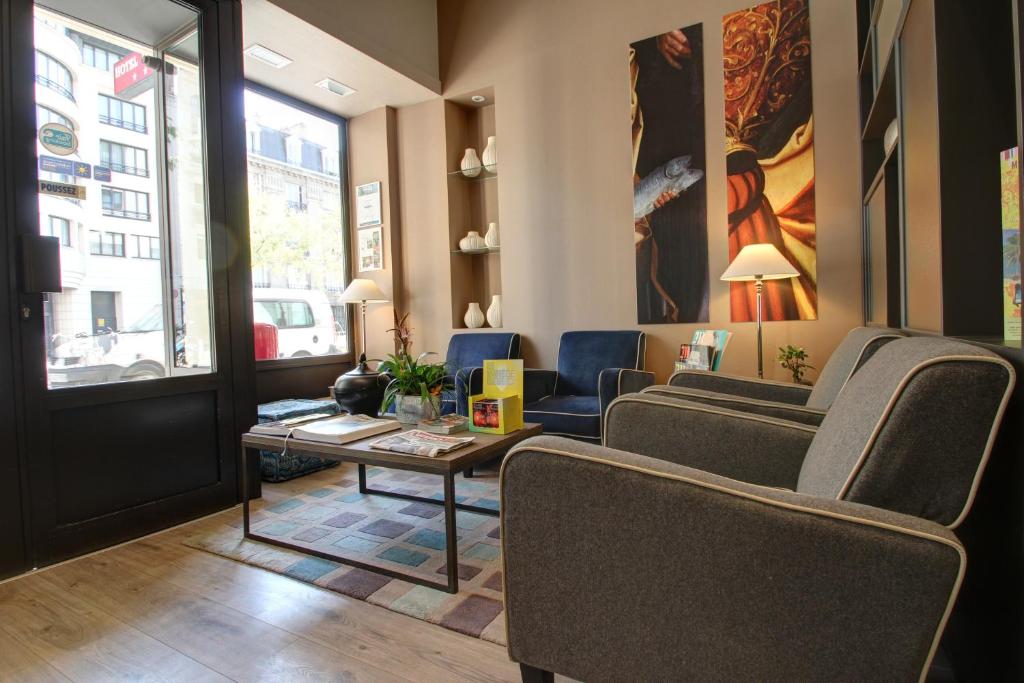 Hôtel Cecyl Reims Centre - Resim 9