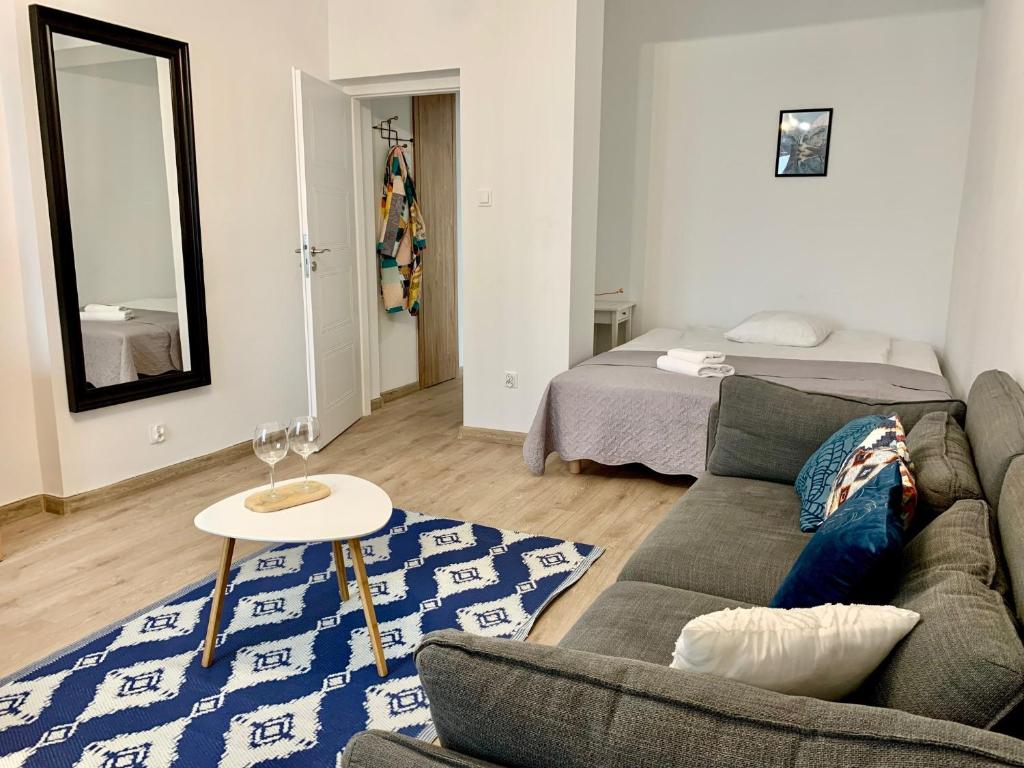 Posteľ alebo postele v izbe v ubytovaní Cool Life Apartment